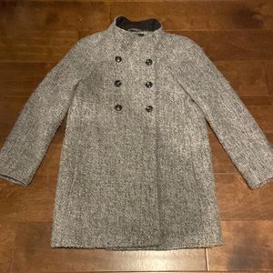 DKNY Wool Blend Coat